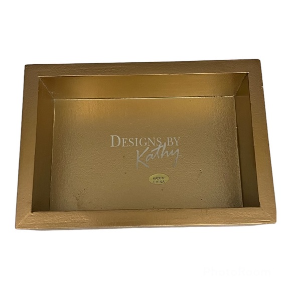 Designs by Kathy | Our Nest is Blessed | Gold Table Decor - Picture 3 of 4